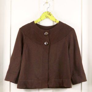 Banana Republic Brown Jackie O Sweater, Sz S